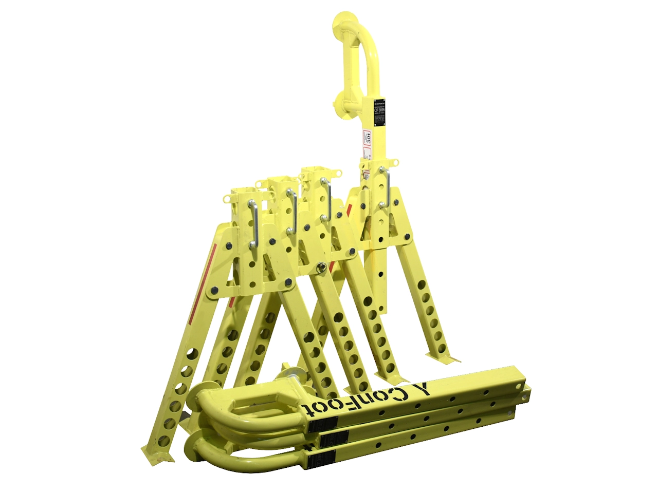 Jeu de 4 béquilles pour containers maritimes – Image 3