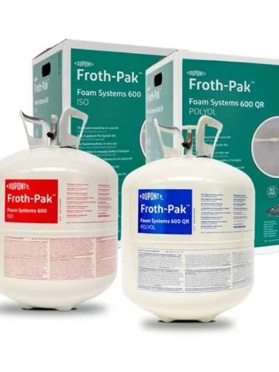 Kit d’isolation mousse polyuréthane FROTH-PAK 600