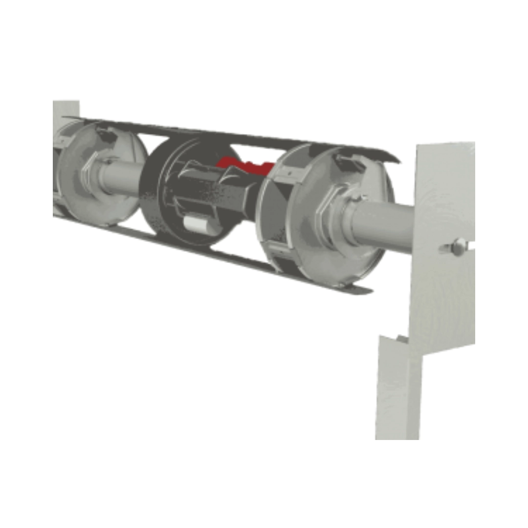 Rideau métallique pour extrémité de container hauteur standard – Image 3