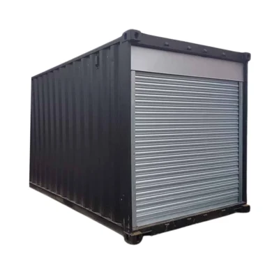 Rideau métallique pour extrémité de container High Cube