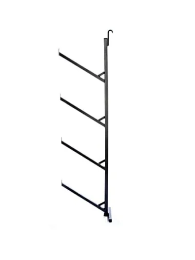 Support d’étagère à 4 niveaux inclinés pour container maritime