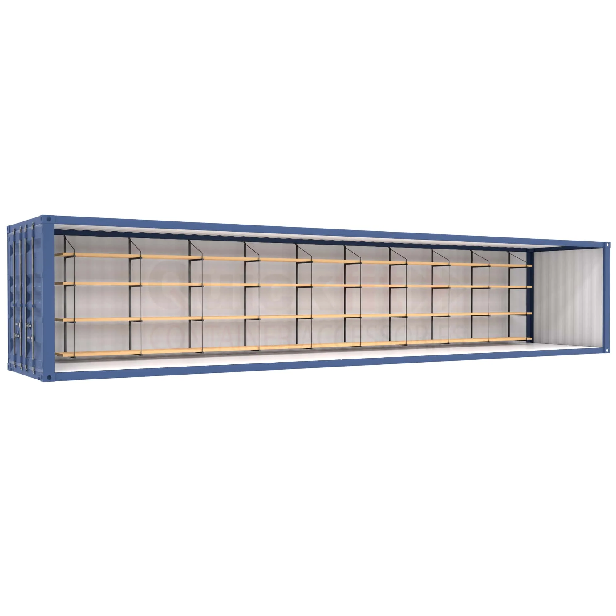 Support d’étagère à 4 niveaux pour container maritime – Image 8