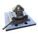 Twistlock soudé sur platine pour container