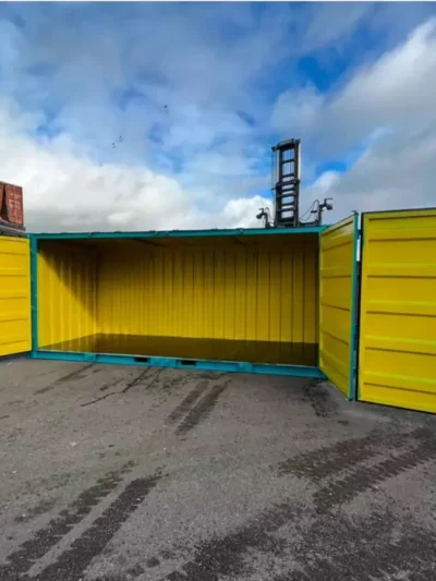 Container de stockage 20 pieds open side