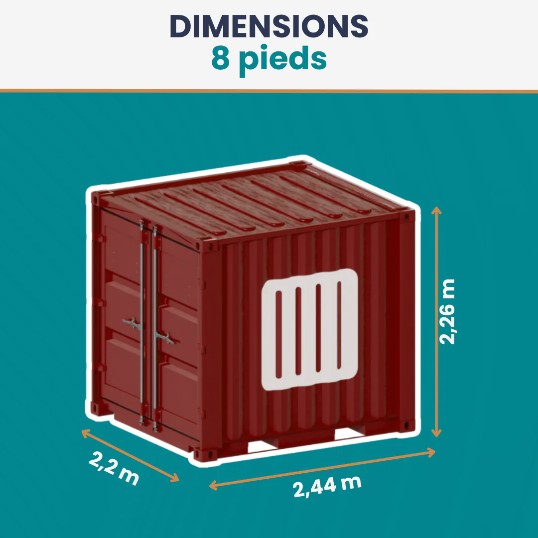 Conteneur 8 Pieds Occasion