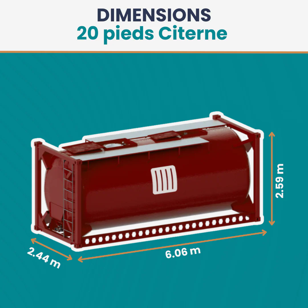 Conteneur 20 Pieds Citerne – Image 3
