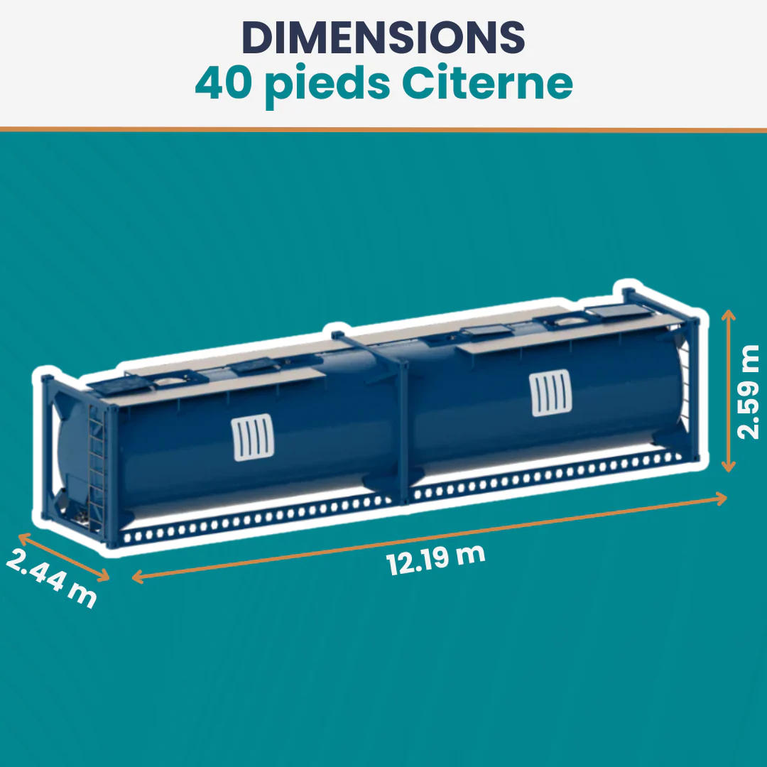Conteneur 40 Pieds Citerne Neuf – Image 3