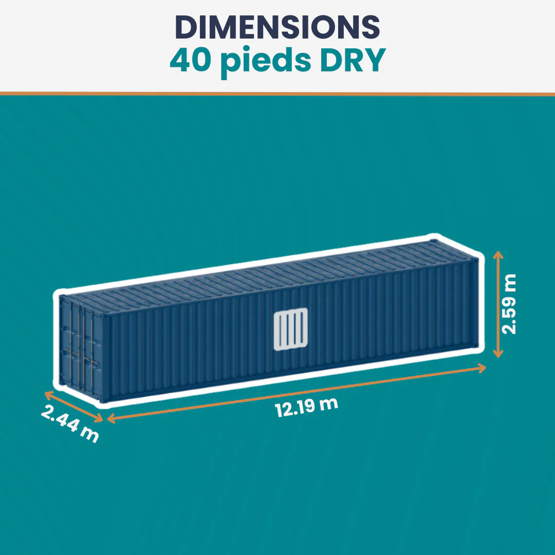 Conteneur 40 Pieds DRY Neuf – Image 3